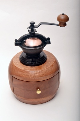 Coffee Mill Kit - Cast, Crank top